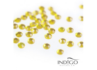 Indigo strass - Citrine SS3