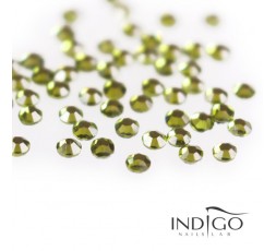 Indigo Rhinestones - Olivine SS3