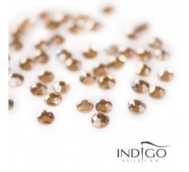 Indigo Rhinestones - Light Topaze SS3