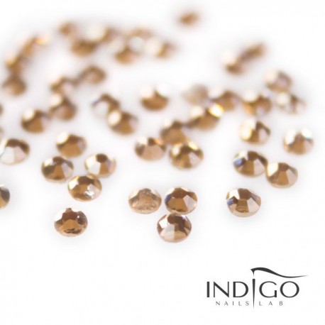 Indigo Rhinestones - Light Topaze SS3