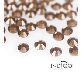 Indigo Rhinestones - Smoked Topaze SS10