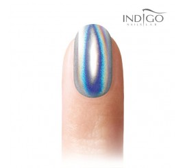 Holo Manix effect Indigo nails Lab