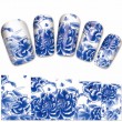 Water Decals Blue Rose