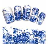 Water Decals Blue Rose