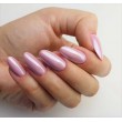 Glammer Silver indigo nails